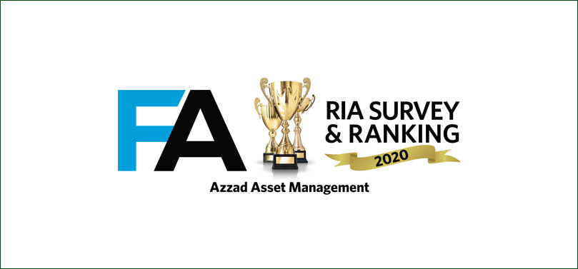 Financial Advisor Magazine names Azzad in 2020 RIA Survey and Ranking