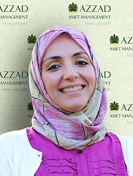 Maha Ahmed, Azzad's qualified retirement plan consultant