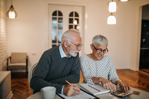 couple planning their IRA rollover